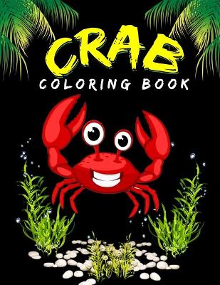 Book cover for Crab Coloring Book