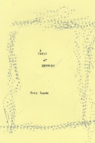 Cover of A Panic Of Letters