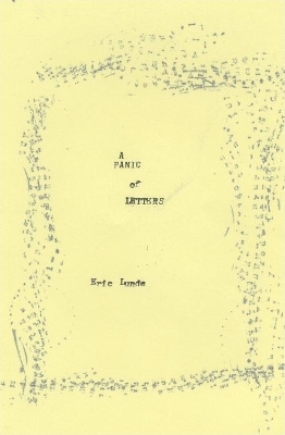 Book cover for A Panic Of Letters