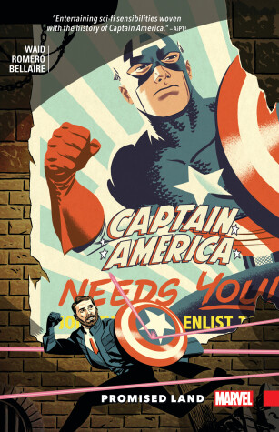 Book cover for Captain America by Mark Waid: Promised Land