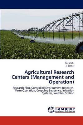 Book cover for Agricultural Research Centers (Management and Operation)