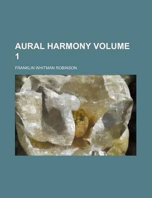 Book cover for Aural Harmony Volume 1