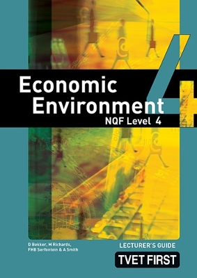 Cover of Economic Environment NQF4 Lecturer's Guide