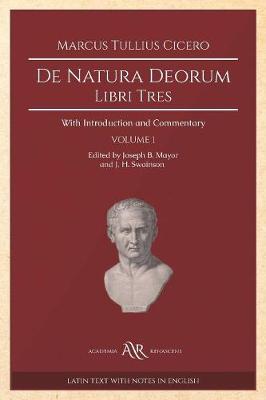 Book cover for De Natura Deorum Libri Tres