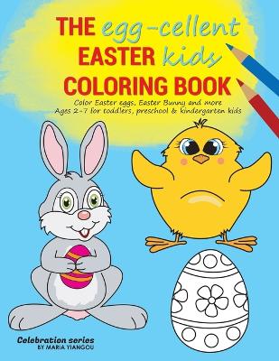 Cover of THE egg-cellent EASTER kids COLORING BOOK