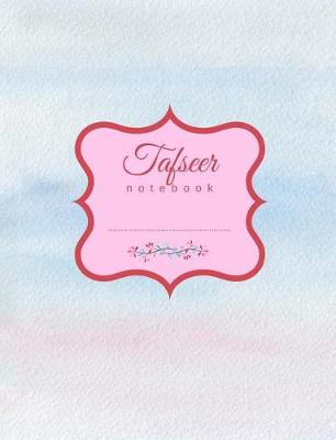 Book cover for Tafseer Notebook