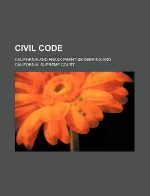 Book cover for Civil Code