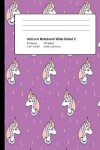 Book cover for Unicorn Notebook Wide Ruled 2