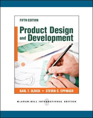 Book cover for Product Design and Development (Int'l Ed)