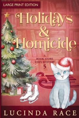 Book cover for Holidays & Homicide LP