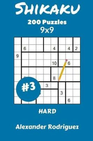 Cover of Shikaku Puzzles 9x9 - Hard 200 vol. 3