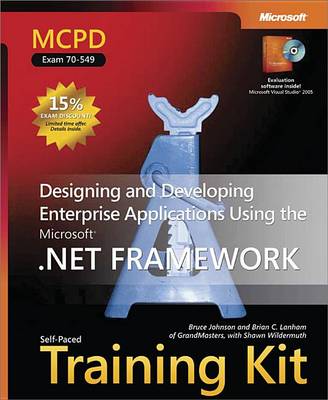 Cover of McPd Self-Paced Training Kit (Exam 70-549): Designing and Developing Enterprise Applications Using the Microsoft(r) .Net Framework