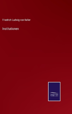 Book cover for Institutionen