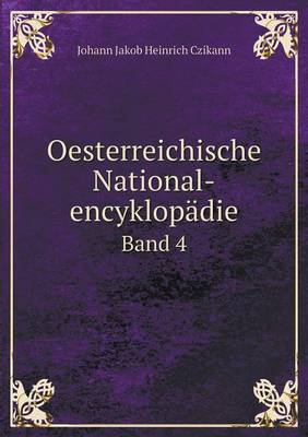 Book cover for Oesterreichische National-encyklopädie Band 4