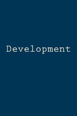 Book cover for Development