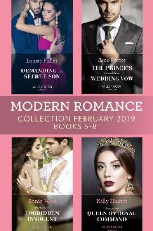 Cover of Modern Romance February Books 5-8