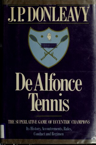 Cover of de Alfonce Tennis