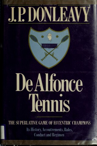 Book cover for de Alfonce Tennis