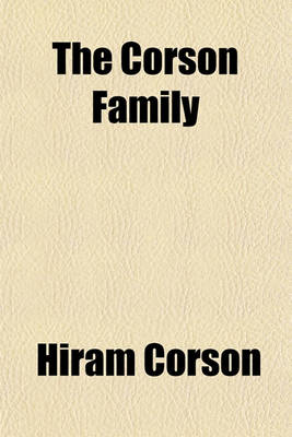 Book cover for The Corson Family