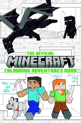 Cover of The Official Minecraft Colouring Adventures Book