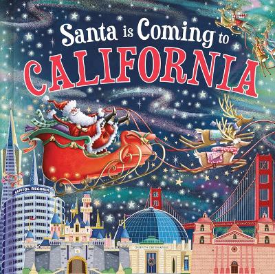 Book cover for Santa Is Coming to California