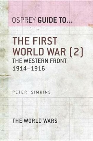 Cover of The First World War (2)