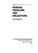 Cover of Nursing Problems & Obligat