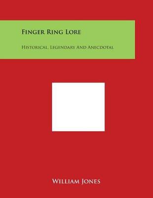 Book cover for Finger Ring Lore