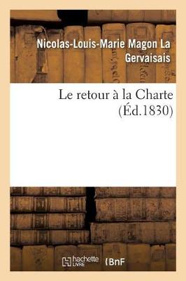 Book cover for Le retour a la Charte