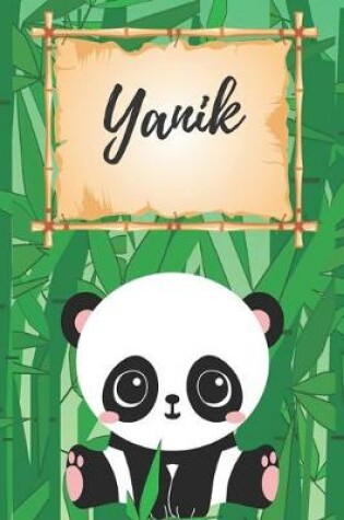 Cover of personalisiertes Notizbuch Panda / Malbuch / Kritzelbuch / Tagebuch / Journal / Notizheft / DIN A5 / Geschenke Yanik