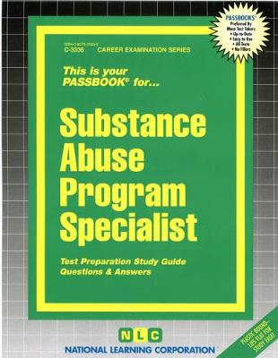 Book cover for Substance Abuse Program Specialist