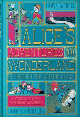 Book cover for Alice's Adventures in Wonderland & Through the Looking-Glass