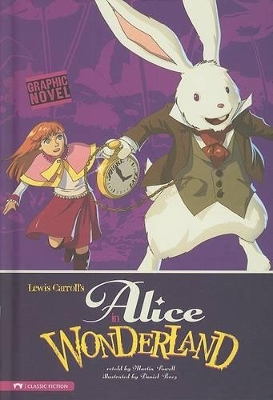 Book cover for Alice in Wonderland