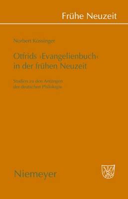 Book cover for Otfrids 'Evangelienbuch' in Der Fruhen Neuzeit