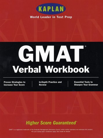Book cover for Kaplan Gmat Verbal Workbook