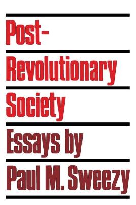 Book cover for Post-revolutionary Society