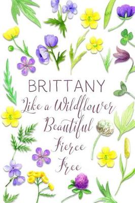 Book cover for Brittany Like a Wildflower Beautiful Fierce Free
