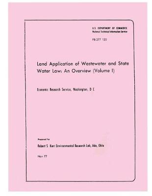 Book cover for Land Application of Wastewater and State Water Law