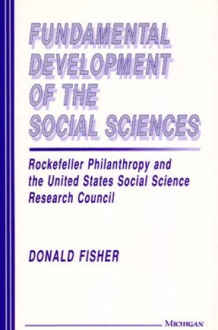 Cover of Fundamental Development of the Social Sciences