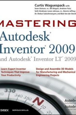 Cover of Mastering Autodesk Inventor 2009 and Autodesk InventorLT 2009