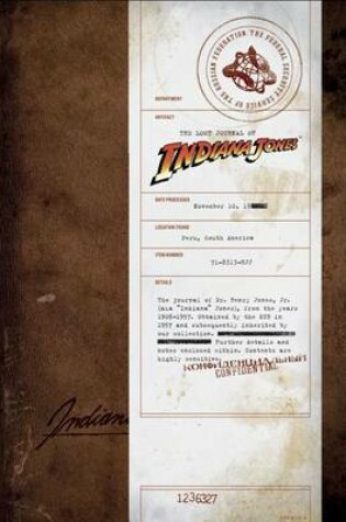 Cover of The Lost Journal of Indiana Jones