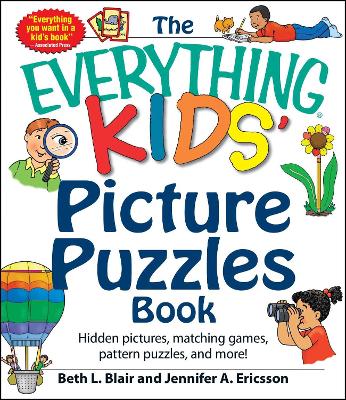 Book cover for The Everything Kids' Picture Puzzles Book