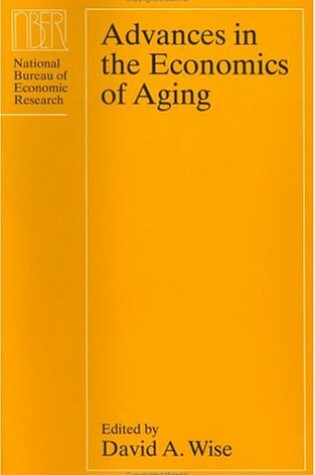 Cover of Advances in the Economics of Aging