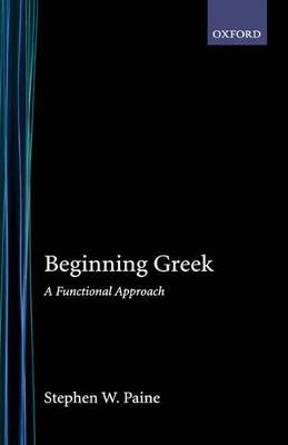 Cover of Beginning Greek