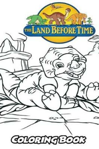 Cover of Land Before Time Coloring Book