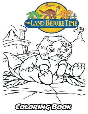 Cover of Land Before Time Coloring Book