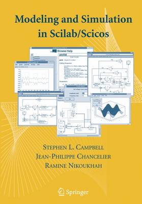 Book cover for Modeling and Simulation in Scilab/Scicos