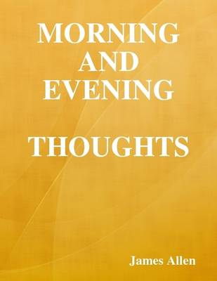 Cover of Morning and Evening Thoughts