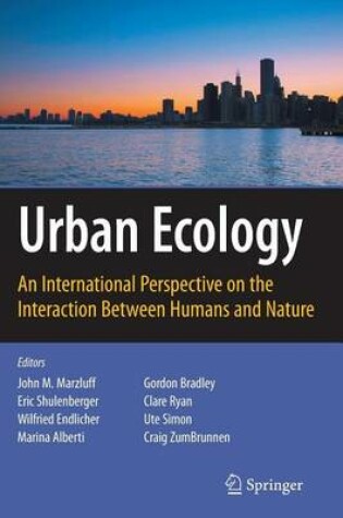 Cover of Urban Ecology: An International Perspective on the Interaction Between Humans and Nature