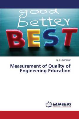 Book cover for Measurement of Quality of Engineering Education